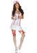 Эротический костюм медсестры Leg Avenue Head Nurse S/M, платье, аксессуар на голову, стетоскоп