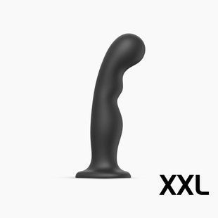 Насадка для страпона Strap-On-Me Dildo Plug P&G Black XXL реальная фотография