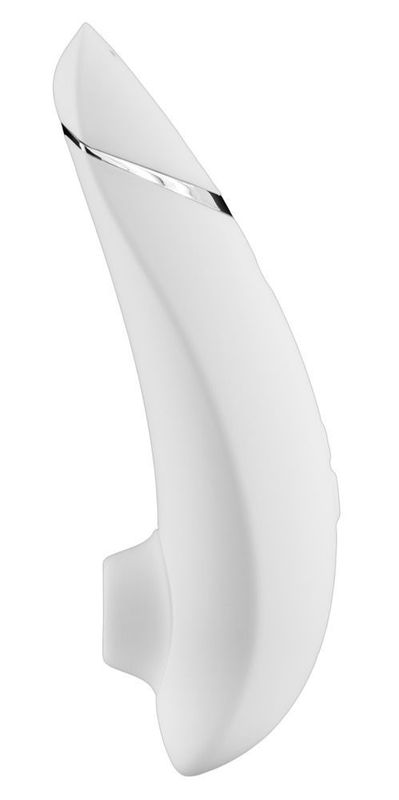 Вакуумный клиторальный стимулятор Womanizer Premium White реальная фотография