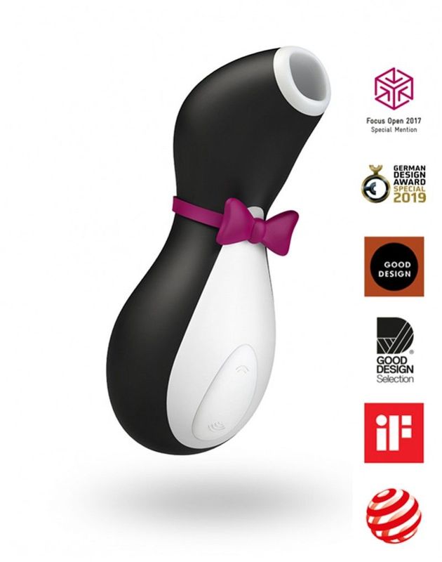 Вакуумный клиторальный стимулятор Satisfyer Penguin реальная фотография