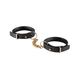 Наручники из экокожи Bijoux Indiscrets Maze – Thin Handcuffs Black