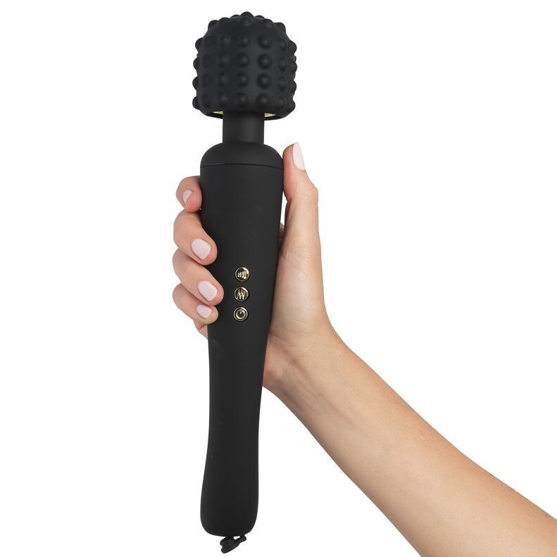 Вибромассажер wand с тремя насадками Pornhub Spell Wand Set, мощный реальная фотография