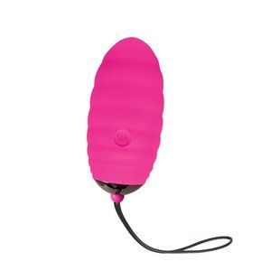Віброяйце Adrien Lastic Ocean Breeze 2.0 Pink, пульт ДК, дуже потужний мотор, 10 віброрежимів жива фотографія