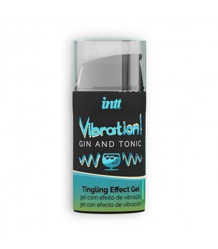 Жидкий вибратор Intt Vibration Gin Tonic (15 мл) реальная фотография
