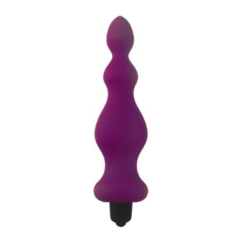 Анальна пробка з вібрацією Adrien Lastic Bullet Amuse Purple, макс. діаметр 3,9 см жива фотографія