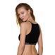Спортивный топ с прозрачной вставкой Passion PS006 TOP L, black