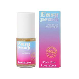 Анальний лубрикант Love To Love Easy Peasy - Anal Relaxing Gel 30 мл жива фотографія