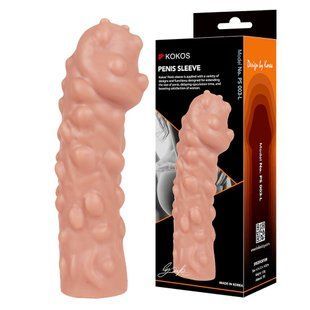 Насадка на член Kokos Penis Sleeve PS 003 L реальная фотография