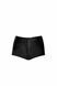 Шортики Noir Handmade F318 Wild, 3XL, black, під латекс, крокодиловий принт, з доступом