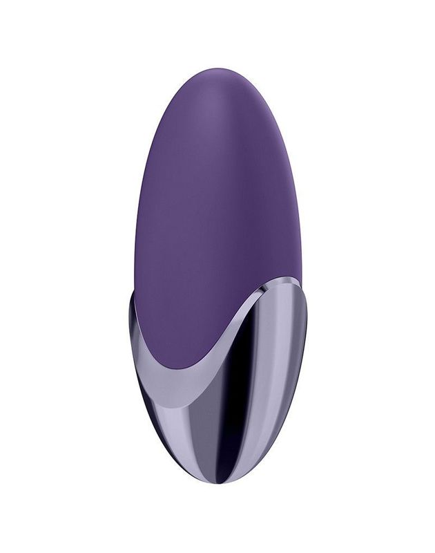 Мощный вибратор Satisfyer Lay-On - Purple Pleasure, водонепроницаемый,15 режимов работы реальная фотография