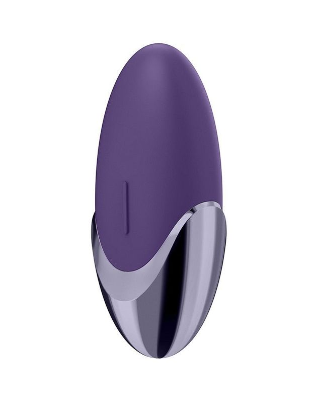 Мощный вибратор Satisfyer Lay-On - Purple Pleasure, водонепроницаемый,15 режимов работы реальная фотография