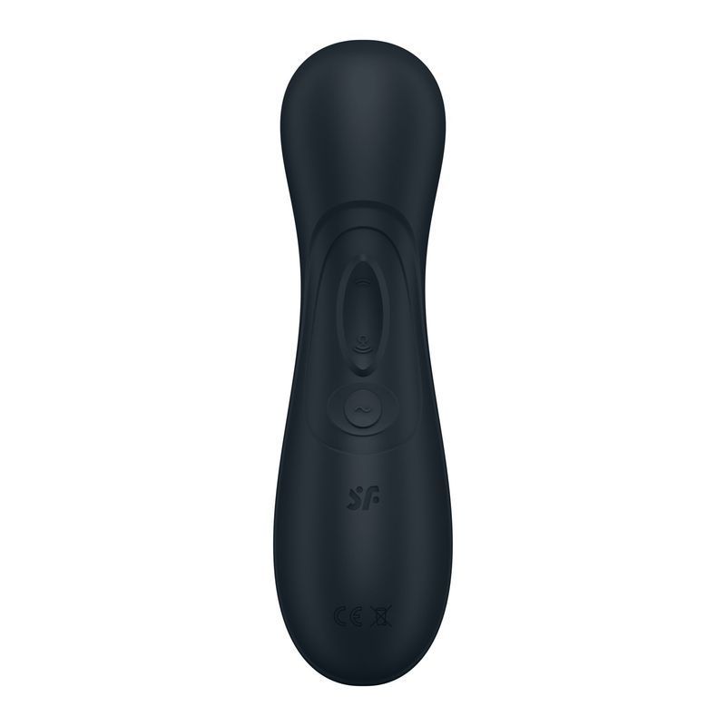 Вакуумный клиторальный стимулятор Satisfyer Pro 2 Generation 3 with Liquid Air Dark Grey реальная фотография