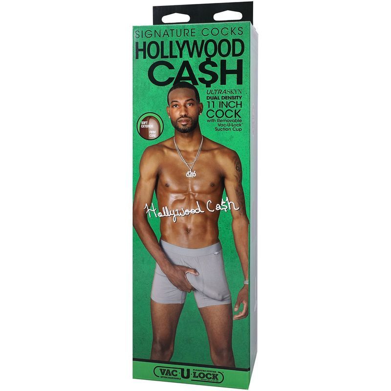 Фалоімітатор Doc Johnson Signature Cocks Hollywood Cash жива фотографія