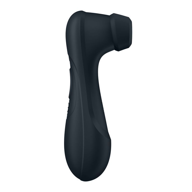 Вакуумный клиторальный стимулятор Satisfyer Pro 2 Generation 3 with Liquid Air Dark Grey реальная фотография