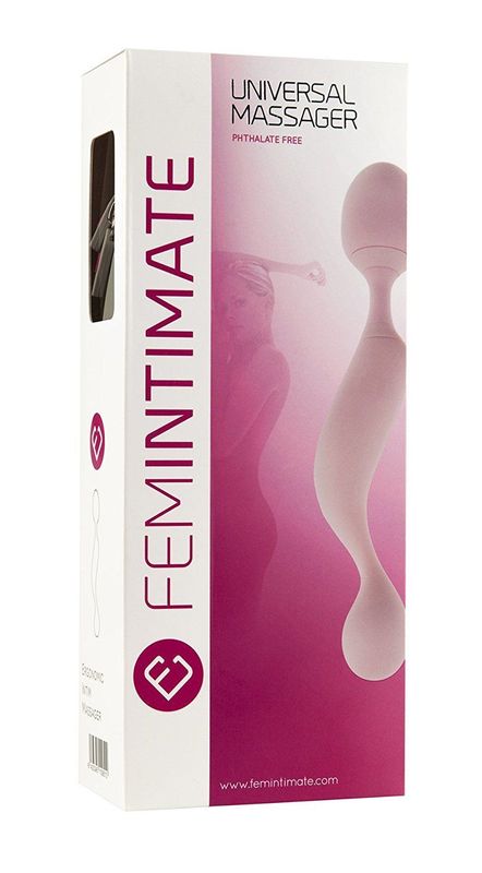 Минивибромассажер Femintimate Universal Massager, мощный, есть чехол для хранения реальная фотография