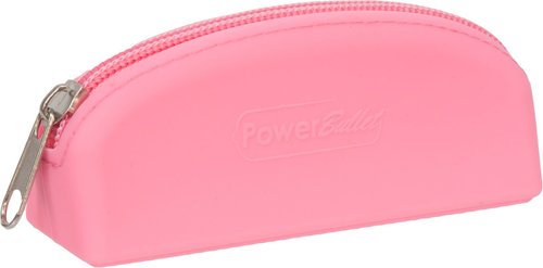 Сумка для хранения секс-игрушек PowerBullet - Silicone Storage Zippered Bag Pink реальная фотография