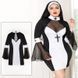 Еротичний костюм черниці JSY &laquo;Грішниця Лола&raquo; Plus Size Black, сукня, хрест, апостольник