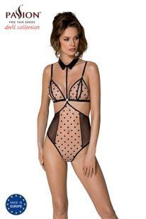 Боді Passion DOMINICA BODY L/XL, beige жива фотографія