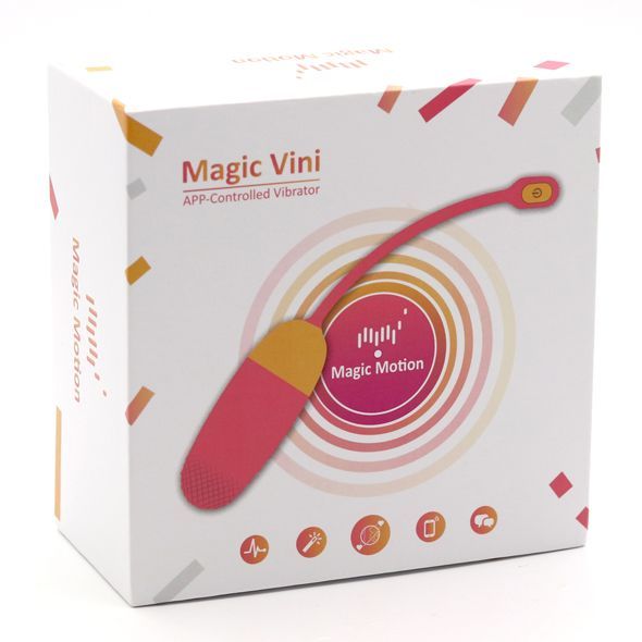 Смарт-виброяйцо Magic Motion Vini Orange, управление со смартфона реальная фотография