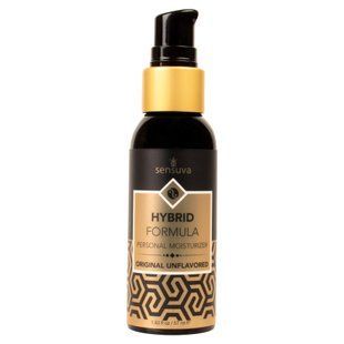 Змазка водно-силіконова Sensuva Hybrid Formula (57 мл) без цукру, можна для оральних пестощів жива фотографія