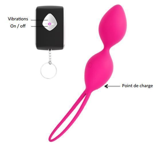 Вагінальні кульки Dorcel Divine Balls, діаметр 3,5 см, маса 91г жива фотографія
