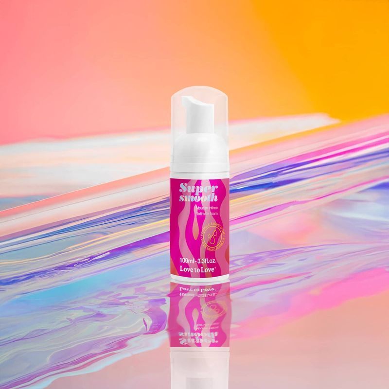 Піноподібна змазка на водній основі Love To Love SUPER SMOOTH (100 мл) жива фотографія