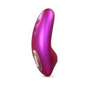Вакуумний кліторальний стимулятор Love To Love DREAMER &ndash; IRIDESCENT BERRY, пестощі язичком, пульт жива фотографія