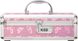 Кейс для зберігання секс-іграшок BMS Factory - The Toy Chest Lokable Vibrator Case Pink з кодовим за жива фотографія