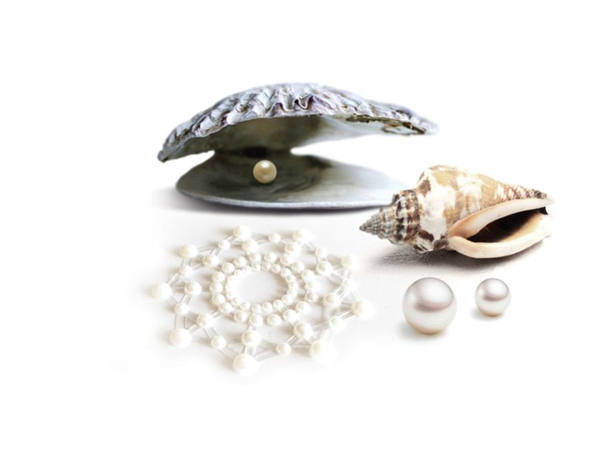 Пэстис из кристаллов Bijoux Indiscrets - Mimi Pearl, украшение на грудь реальная фотография