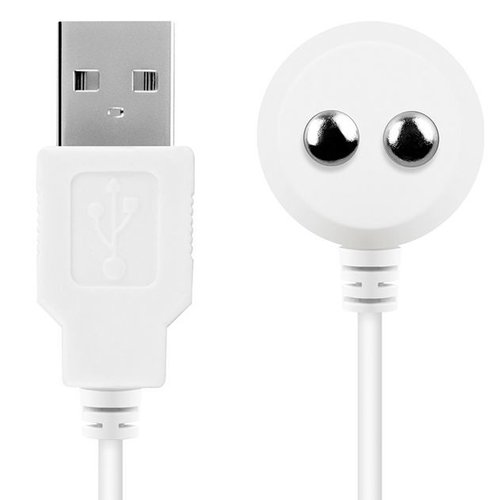Зарядка (запасний кабель) для іграшок Satisfyer USB charging cable White жива фотографія