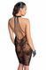 Сукня Noir Handmade F240 Midi tulle dress with velvet straps, XXL