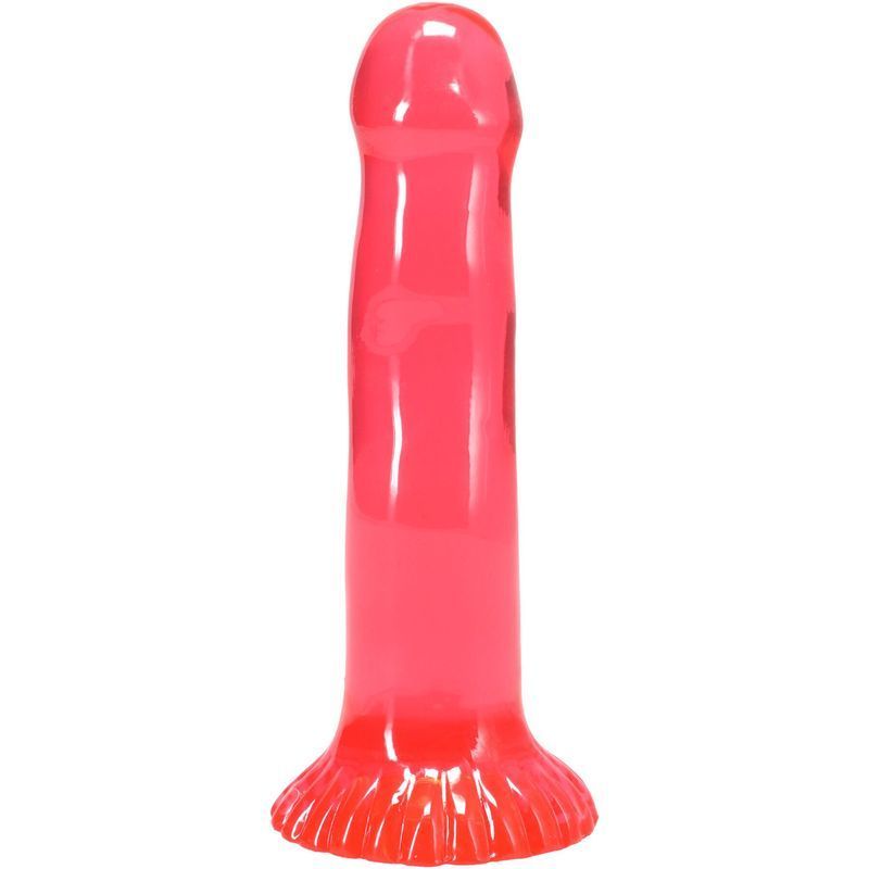 Набір фалоімітаторів Doc Johnson Crystal Jellies - Dong Starter Set - Purple, Pink, Green жива фотографія