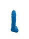 Свічка у вигляді члена Чистий Кайф Blue size L, для збуджувальної атмосфери жива фотографія