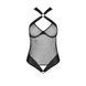 Сітчастий боді з халтером Passion Amanda Body XXL/XXXL, black