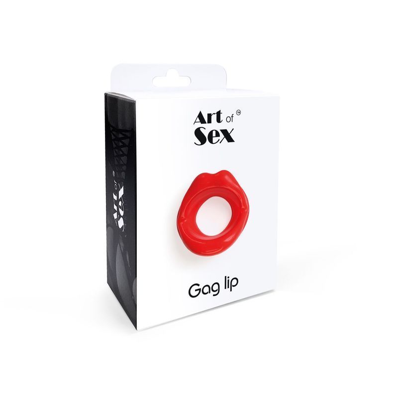 Кляп-расширитель в форме губ Art of Sex &ndash; Gag lip, красный