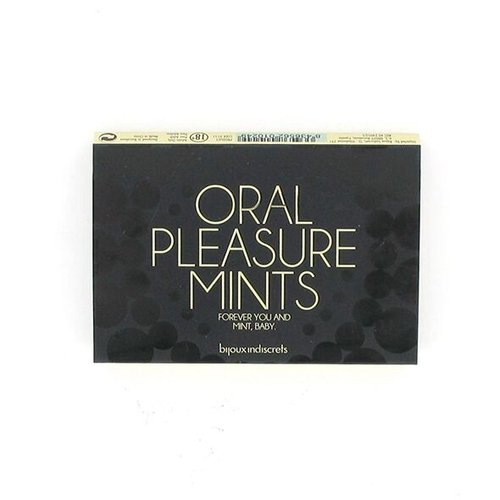 Мятные конфетки для орального секса Bijoux Indiscrets Oral Pleasure Mints – Peppermint реальная фотография