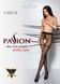 Колготки з відкритим доступом, імітація панчіх Passion TIOPEN 019 black 3/4 (20 den)