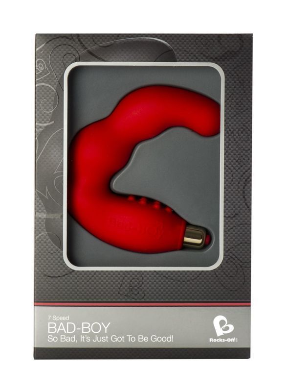 Массажер простаты Rocks Off Bad-Boy Red реальная фотография