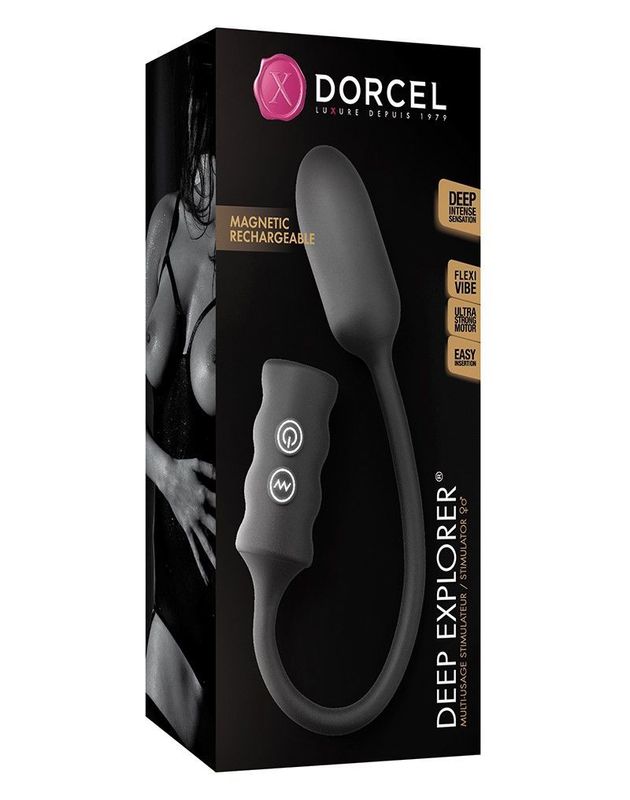 Виброяйцо Dorcel Deep Explorer, подходит для вагинальной и анальной стимуляции, мощное реальная фотография