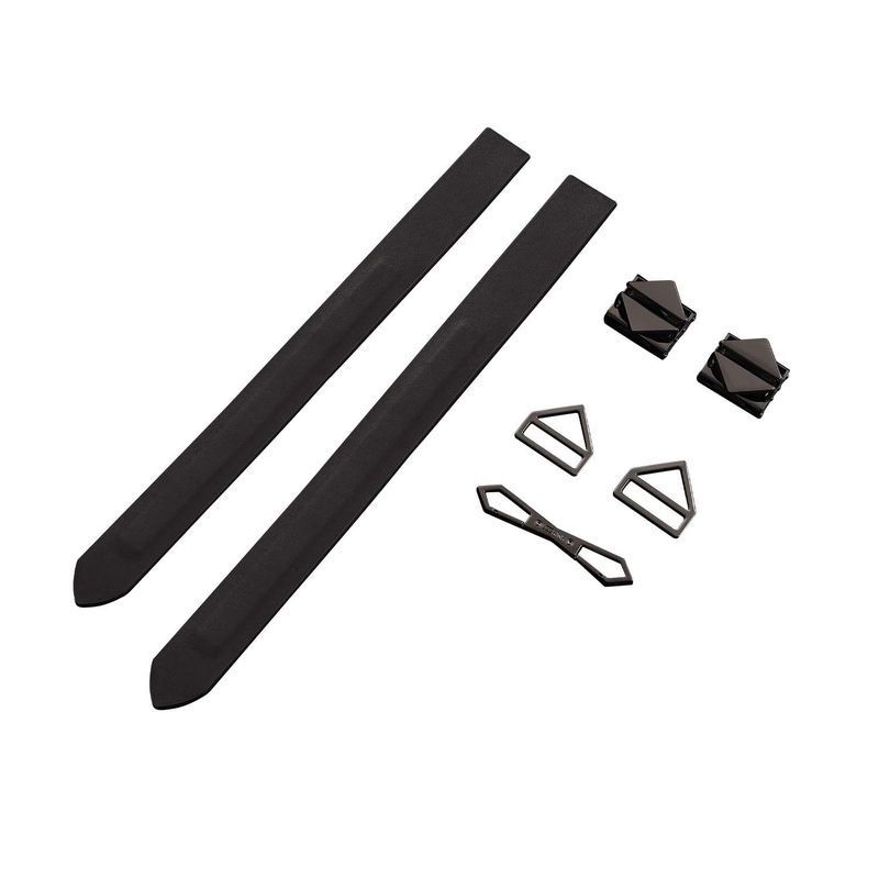 Фиксаторы для рук и ног LOCKINK Wristcuffs/Anklecuffs, черные, натуральная кожа реальная фотография