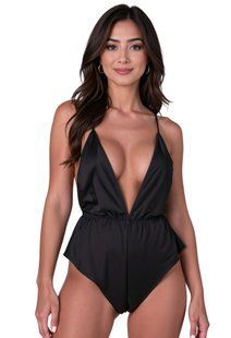 Боди Passion SENSIE BODY black L реальная фотография