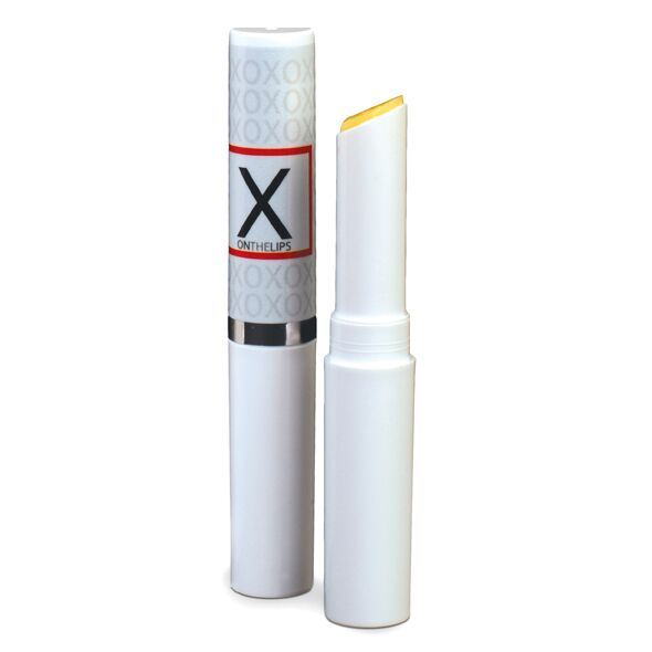 Стимулирующий бальзам для губ унисекс Sensuva - X on the Lips Original с феромонами реальная фотография