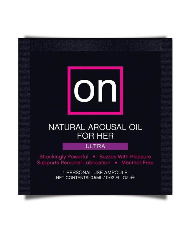 Пробник возбуждающего масла Sensuva - ON Arousal Oil for Her Ultra (0,5 мл) реальная фотография