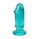 Набор анальных пробок Doc Johnson Crystal Jellies - Anal Starter Kit- Teal
