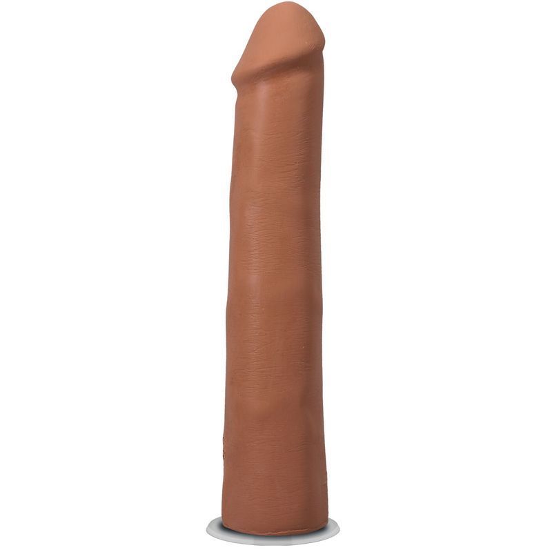 Фаллоимитатор Doc Johnson The Realistic Cock ULTRASKYN - 9 Inch Caramel реальная фотография
