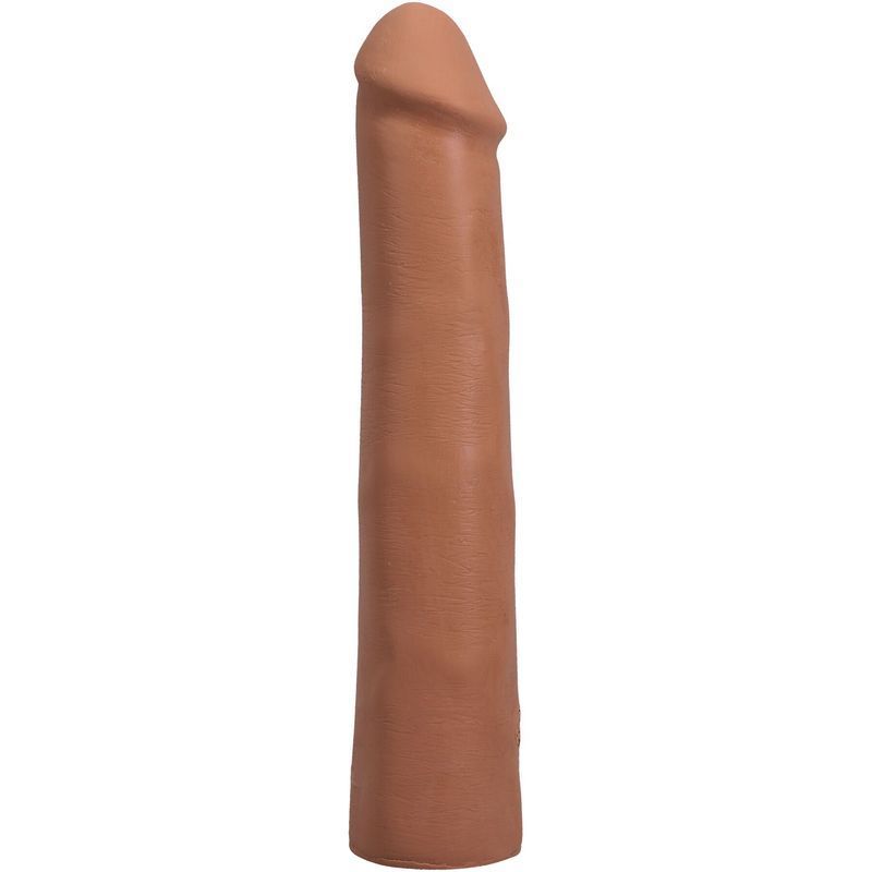 Фаллоимитатор Doc Johnson The Realistic Cock ULTRASKYN - 9 Inch Caramel реальная фотография