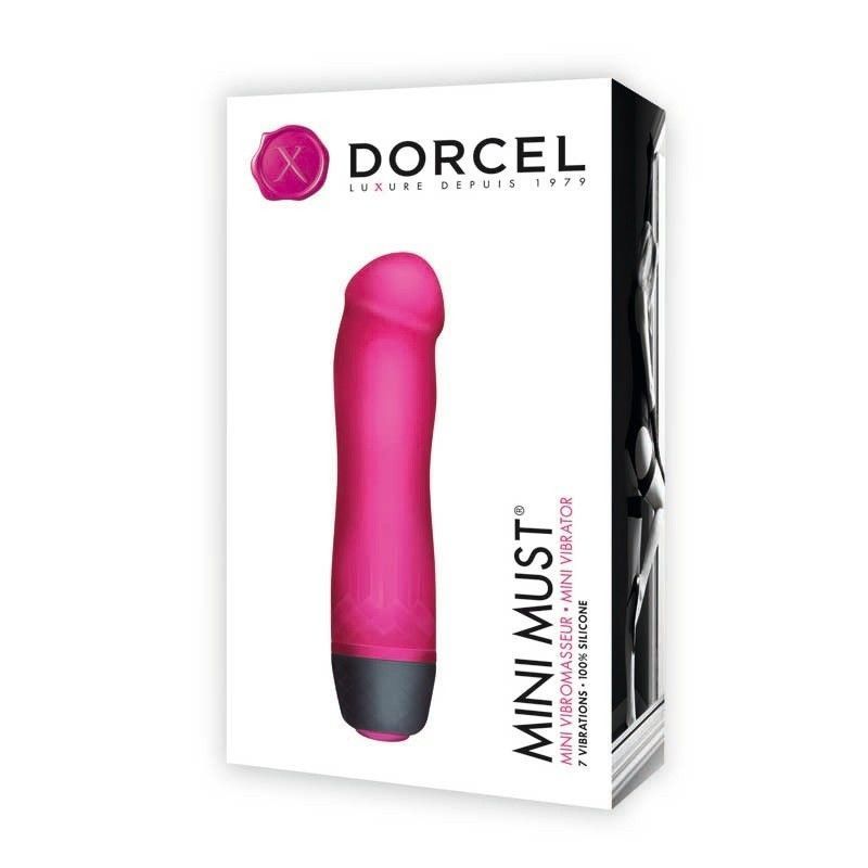 Вибратор Dorcel Mini Must Magenta для клитора и точки G реальная фотография