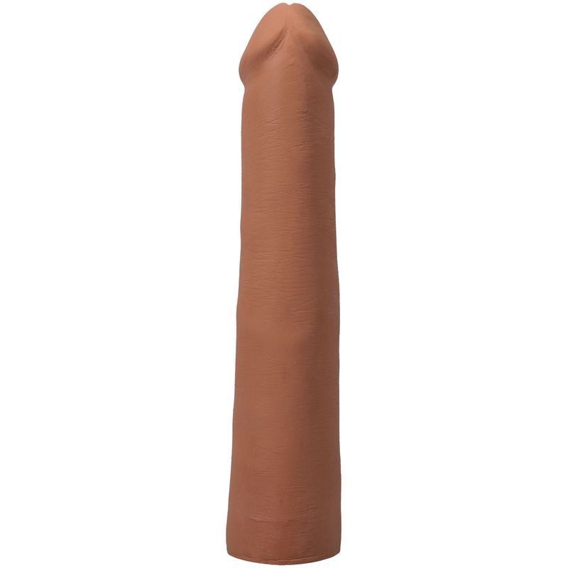 Фаллоимитатор Doc Johnson The Realistic Cock ULTRASKYN - 9 Inch Caramel реальная фотография