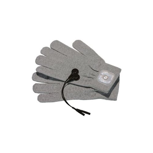 Перчатки для электростимуляции Mystim Magic Gloves, очень нежное воздействие реальная фотография
