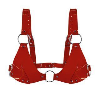 Лиф классический Feral Feelings - Bikini Top Red реальная фотография